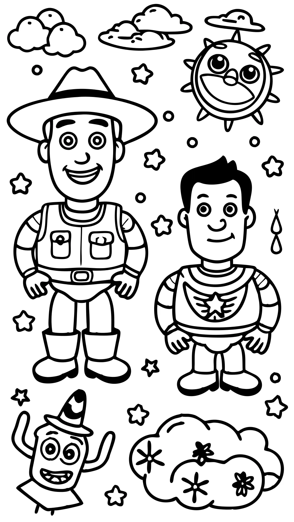 toy story coloring pages